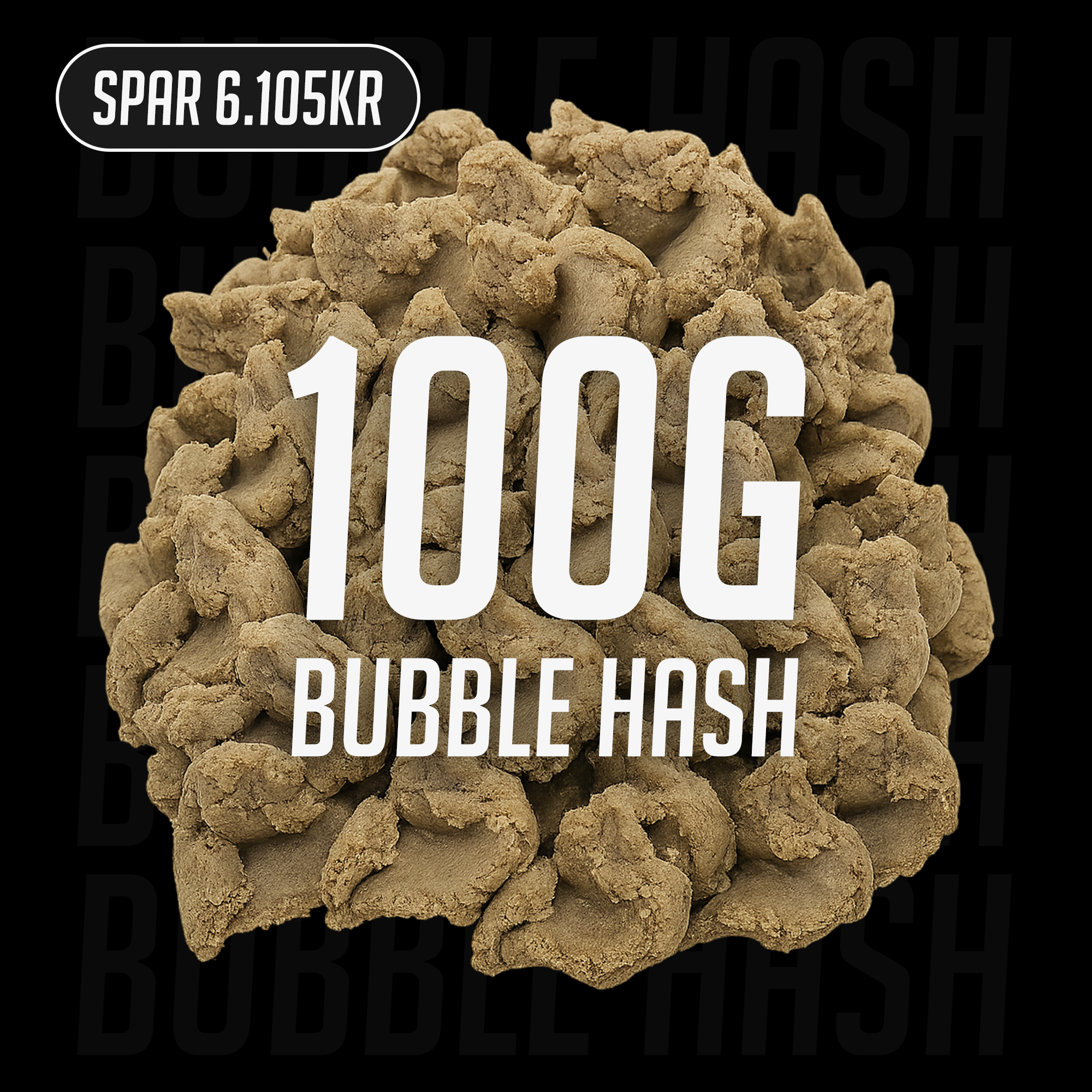 Bubble Hash - 30% THCA 100g