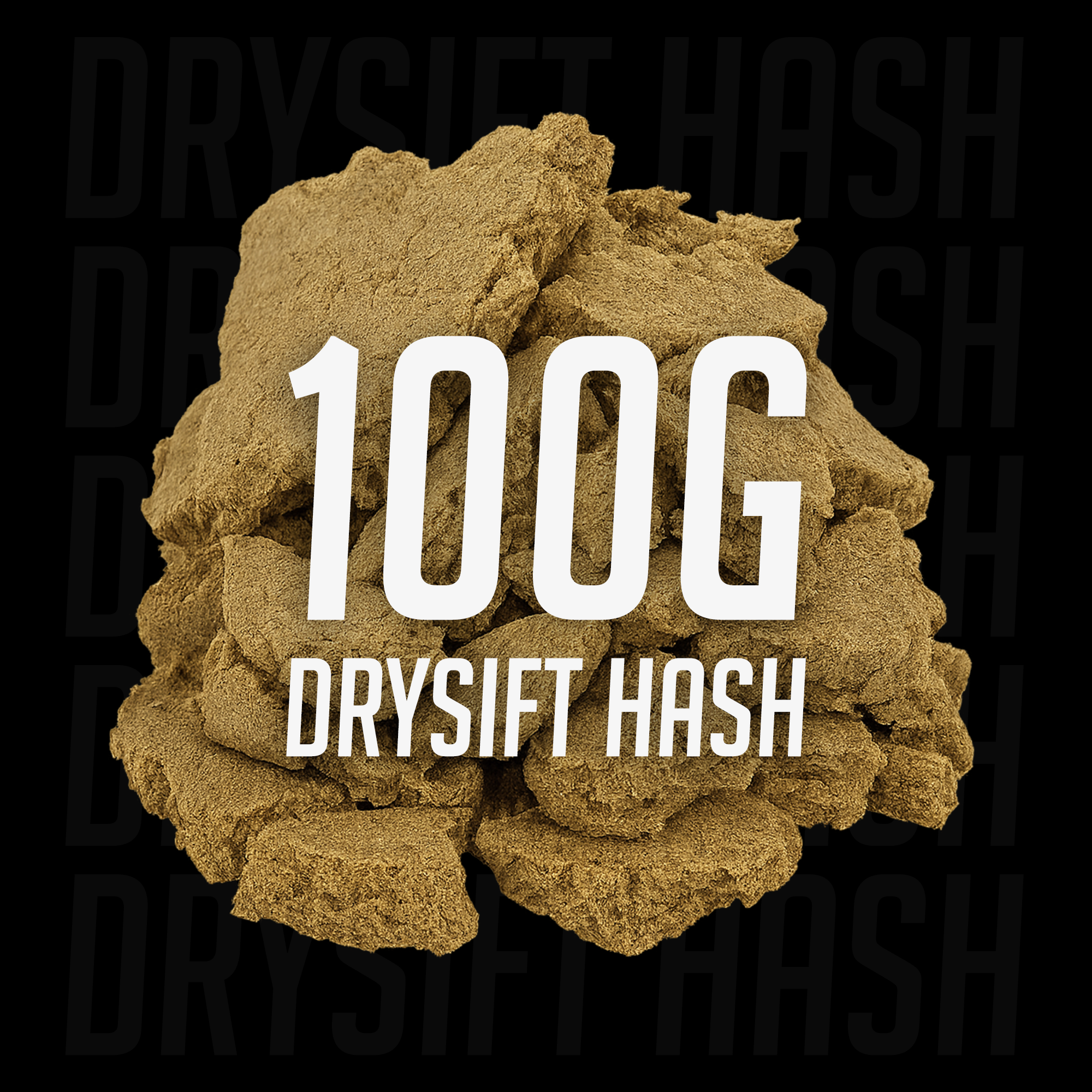 Drysift Hash - 20% THCA 100g