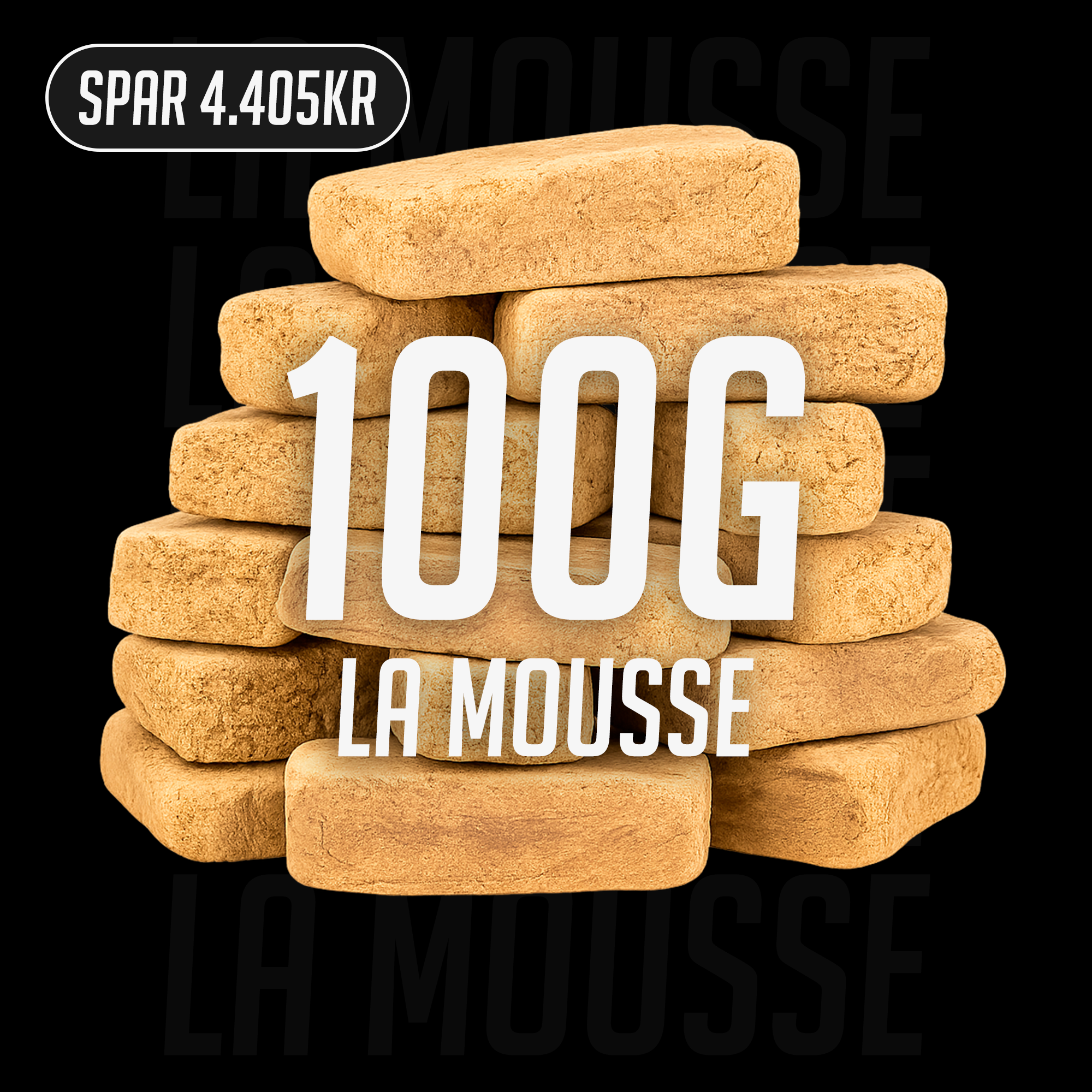 La Mousse - 25% THCA 100g