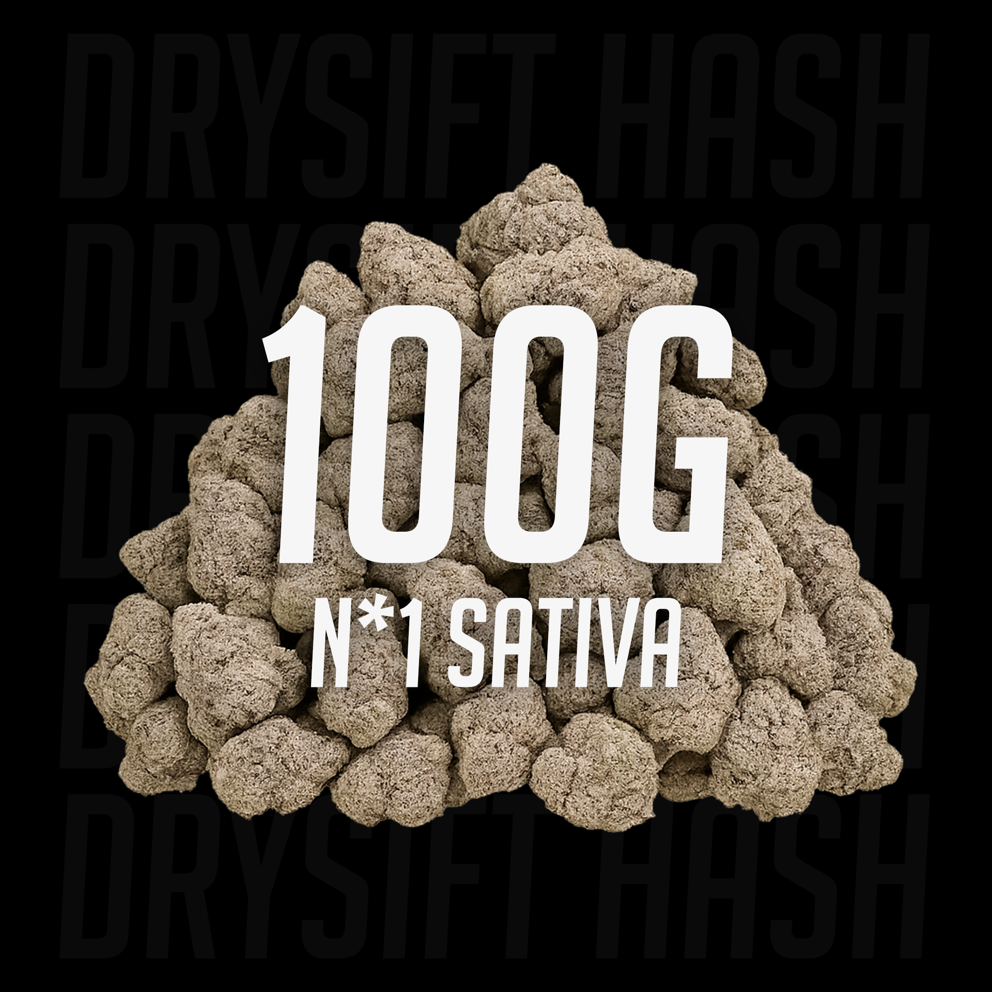 N*1 Sativa - 23% THCA 100g