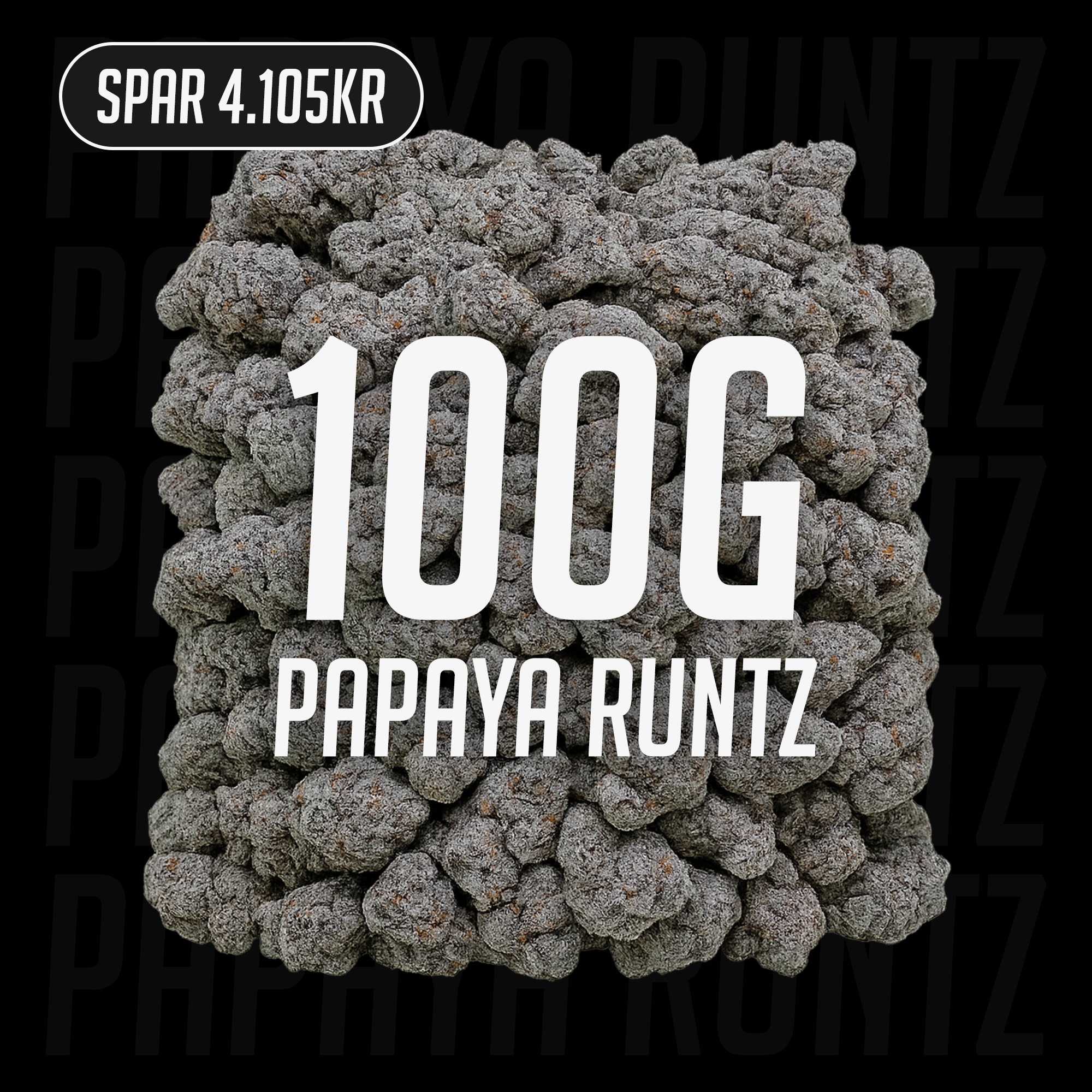 Papaya Runtz - 22% THCA 100g