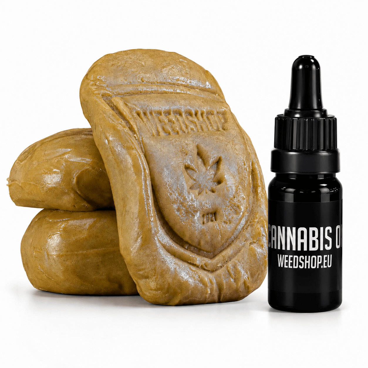 Piatella hash and CBD oil cannabis bundle
