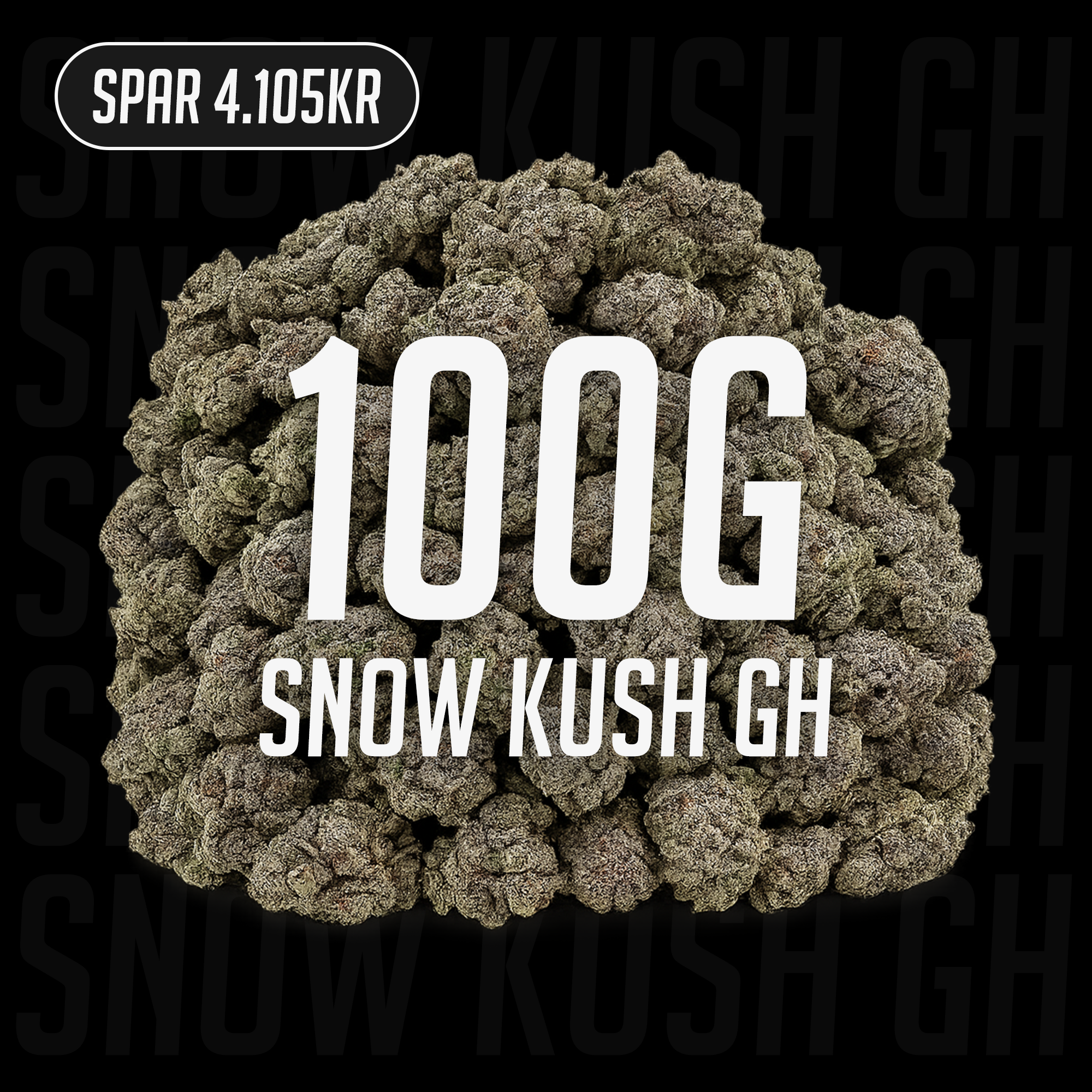 Snow Kush GH - 23% THCA 100g