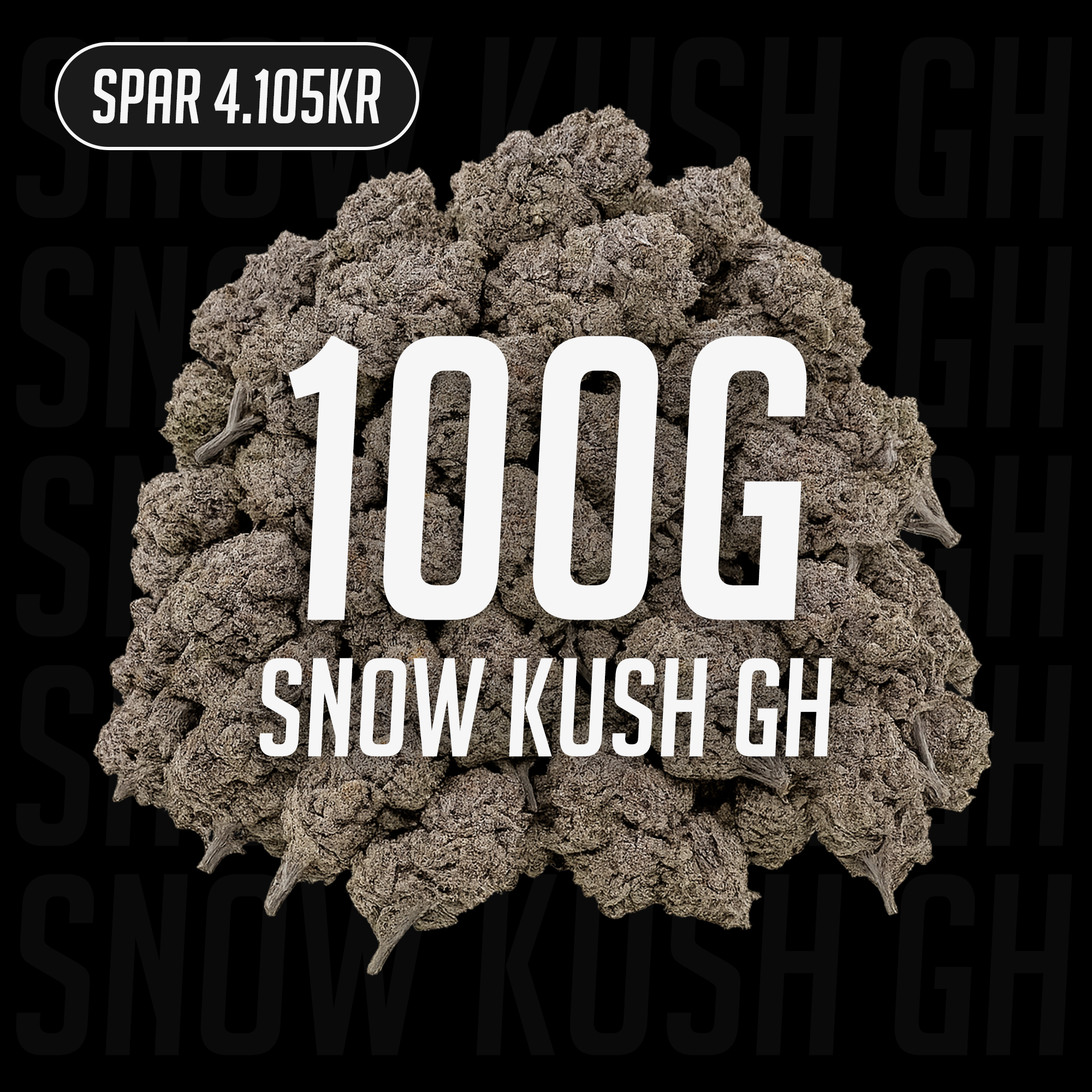 Snow Kush GH - 23% THCA 100g