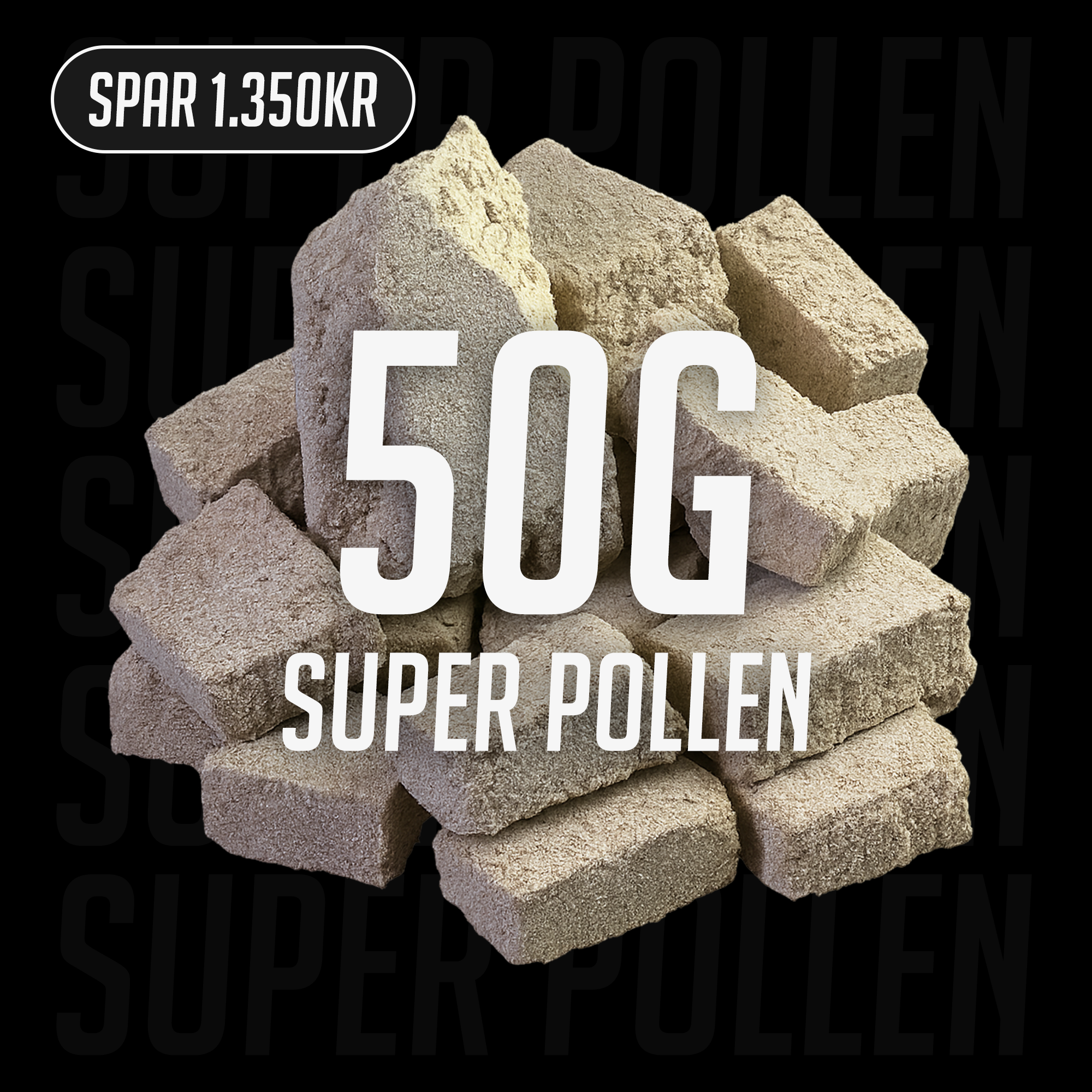 Super Pollen - 30% THCA 50G