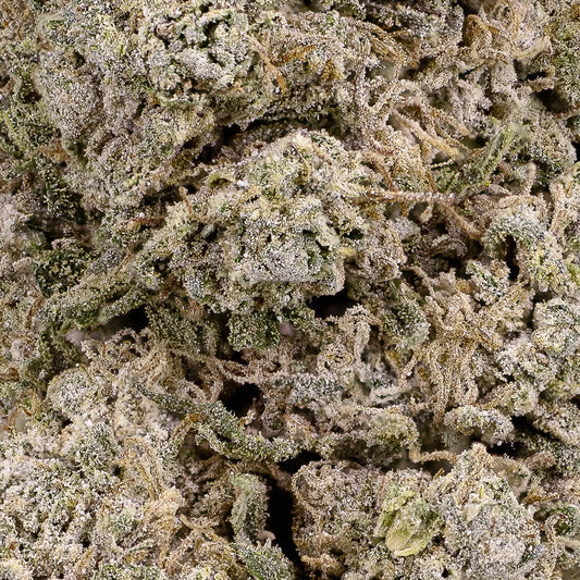 weedshop thca bud copenhagen kush closeup macro shot trichomes