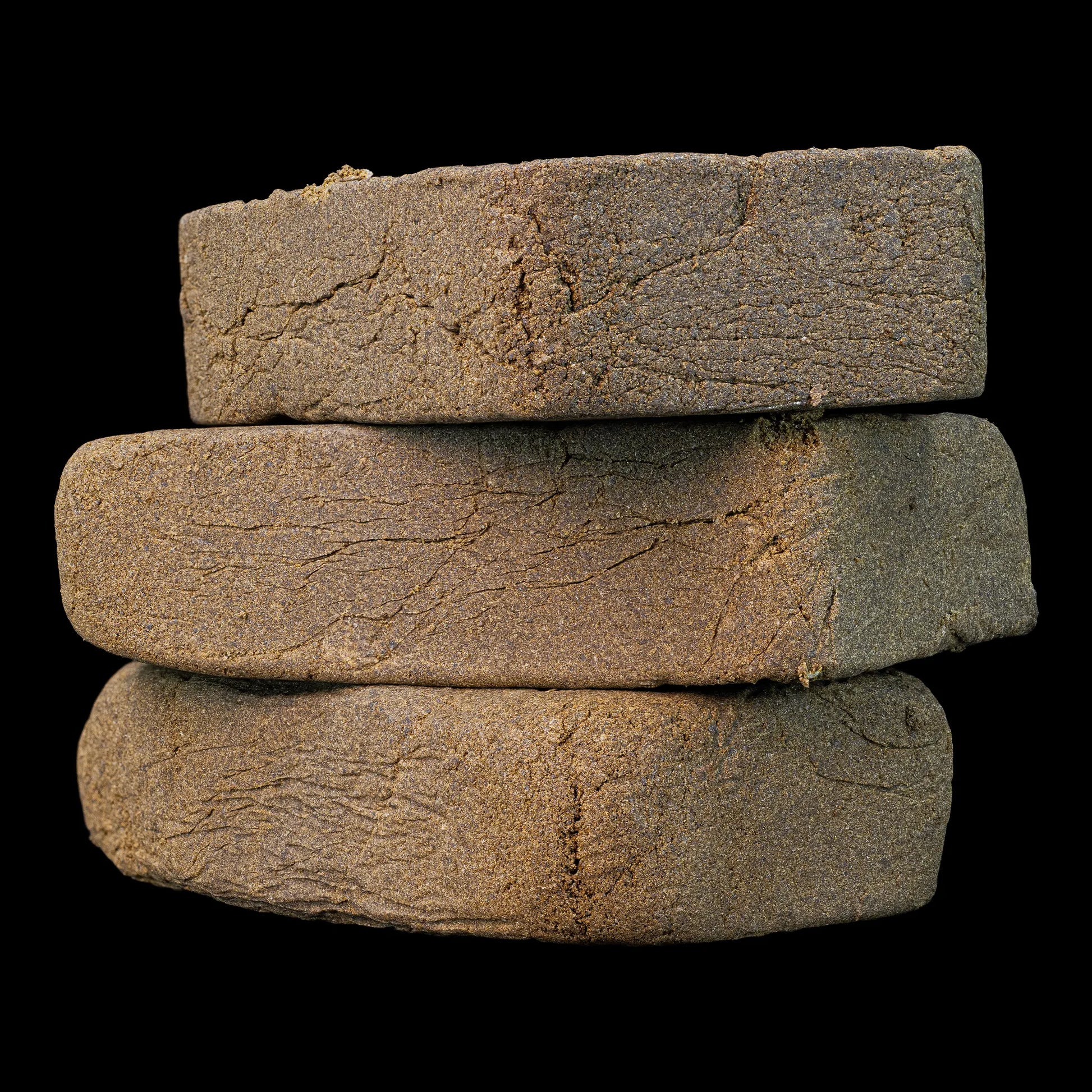 3 hash drysift bricks weedshop closeup macro shot cannabis
