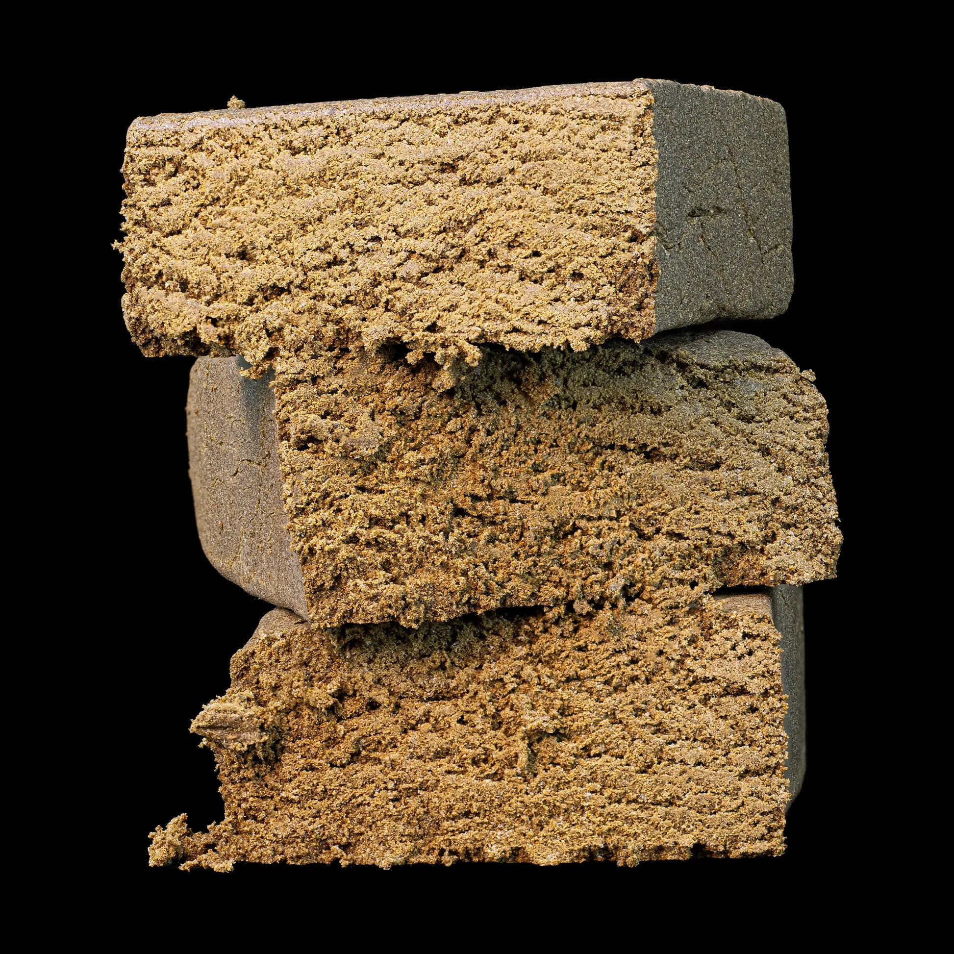 3 hash drysift bricks weedshop cut open