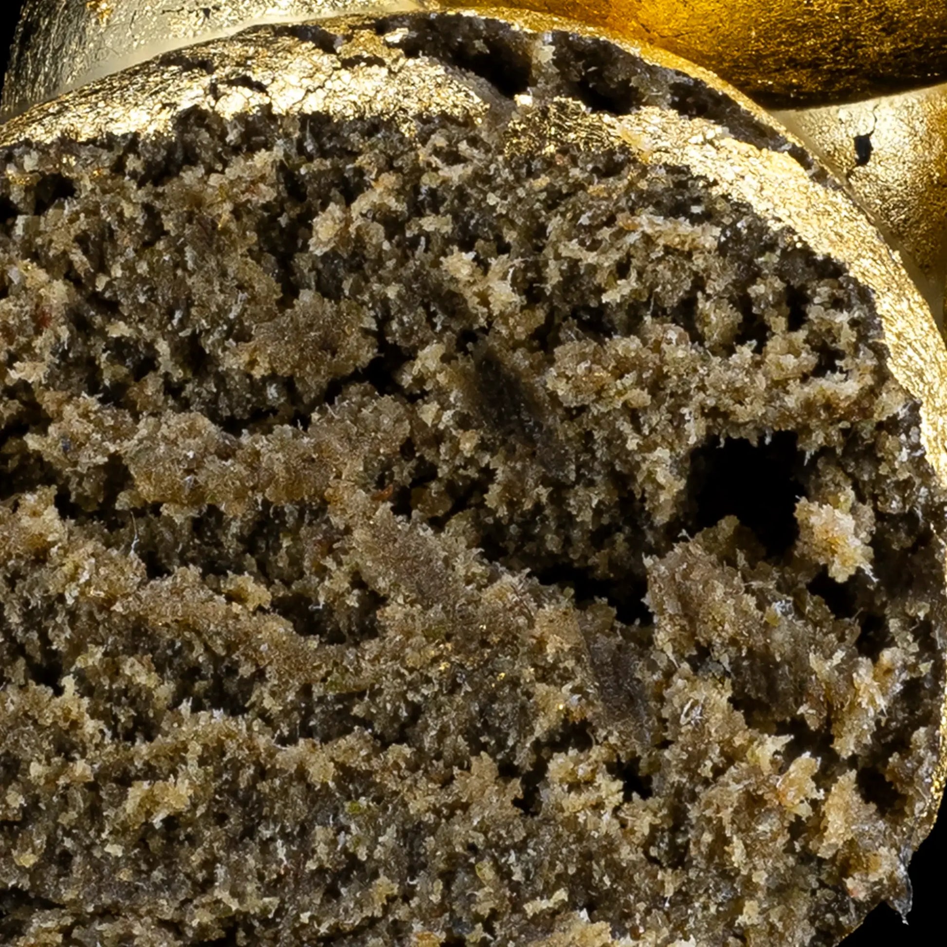 Temple Balls THCA hash close-up